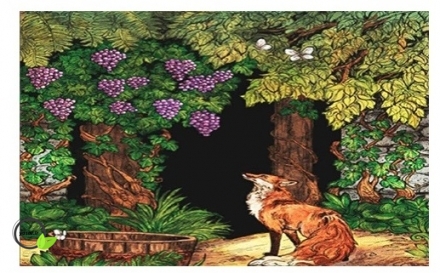 رباه و انگور 